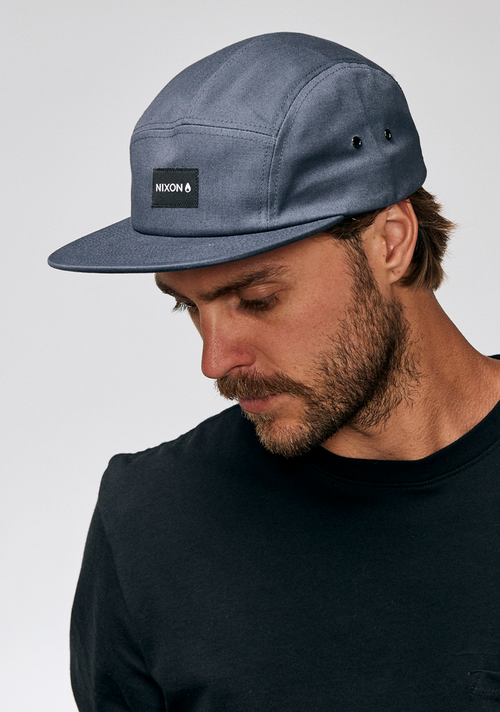 Mikey 5 Panel Hat - Navy