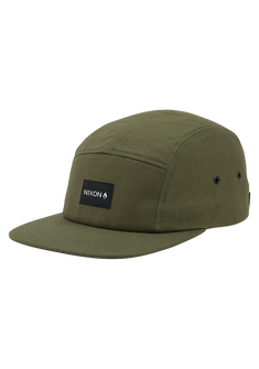 Mikey 5 Panel Hat - Olive