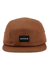 Mikey 5 Panel Hat - Brown View 3