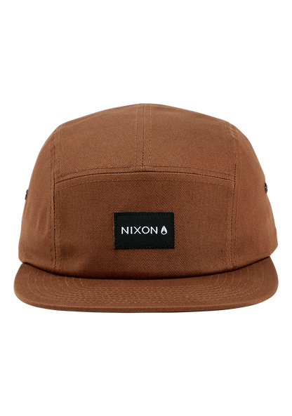 Mikey 5 Panel Hat - Brown View 3