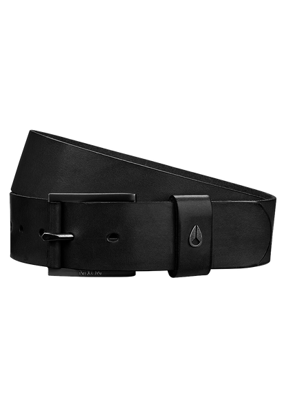 Americana Leather Belt - Black View 1