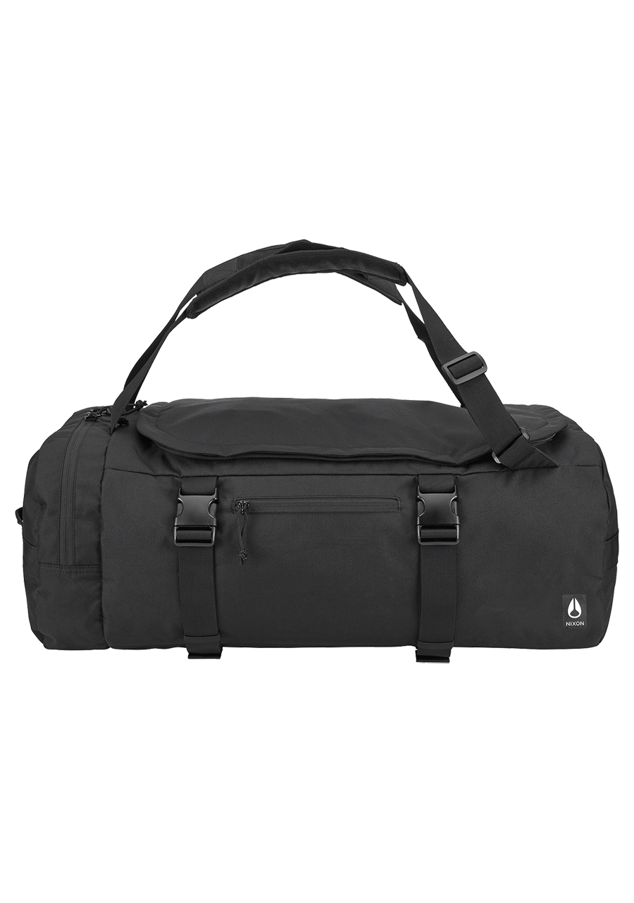 Escape 60L Duffel Black REPREVE Recycled Plastic Bottles