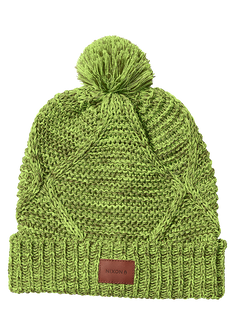 Julian Pom Beanie - Olive / Volt