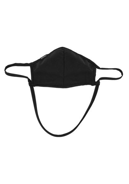 Flipside Face Mask - All Black View 1