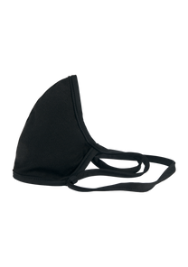 Flipside Face Mask - All Black View 2
