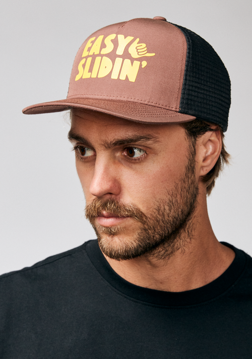 Slidin Trucker - Brown