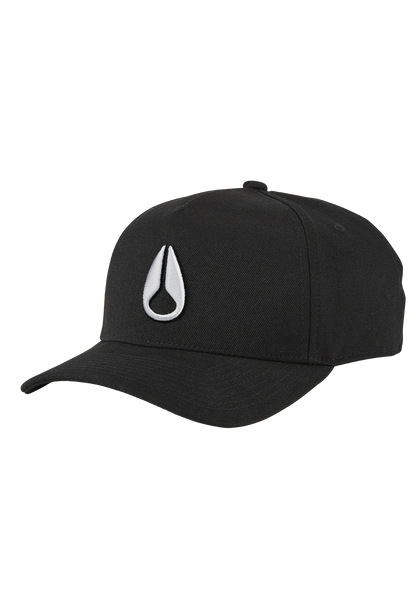 Deep Down Athletic Snapback - Black / White View 1