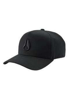 Deep Down Athletic Snapback - All Black / Black