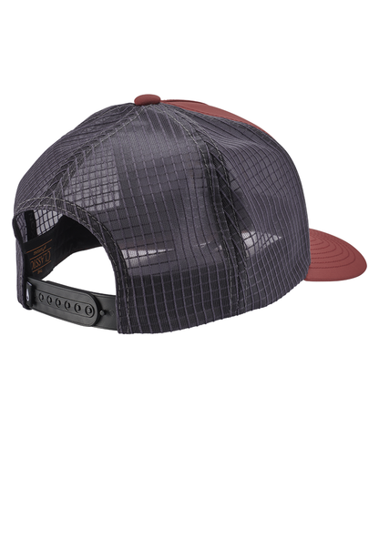 Searchin Trucker - Burgundy / Gray View 2