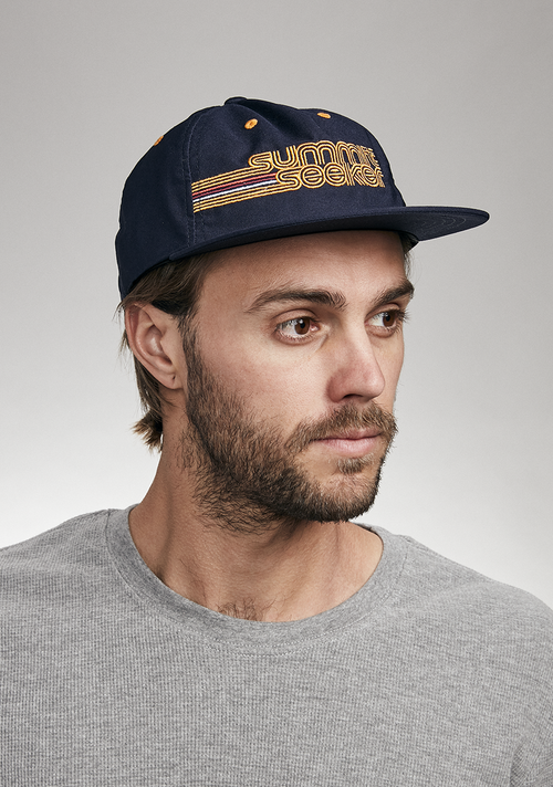 Summit Seeker Strapback - Navy / Yellow