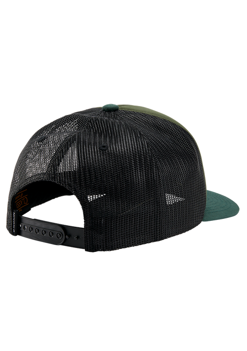 Tioga Trucker - Dark Olive / Black