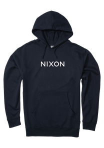 Wordmark Hoodie - Navy View 1