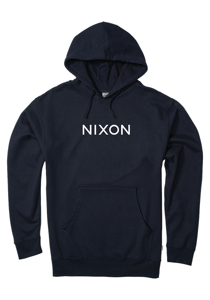 Wordmark Hoodie - Navy View 1