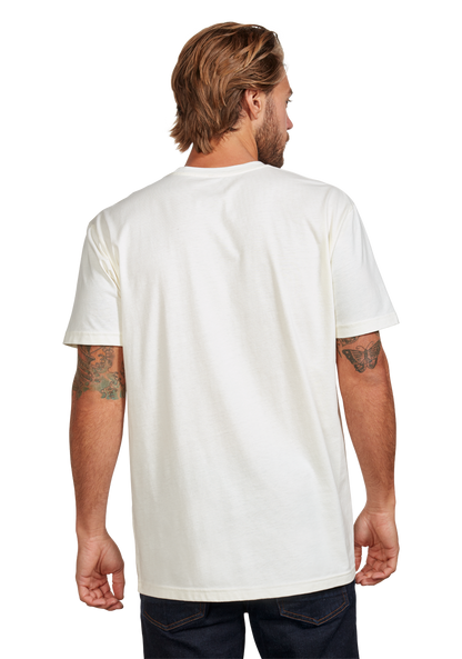 Sparrow Repreve® T-Shirt - Natural / Red View 5