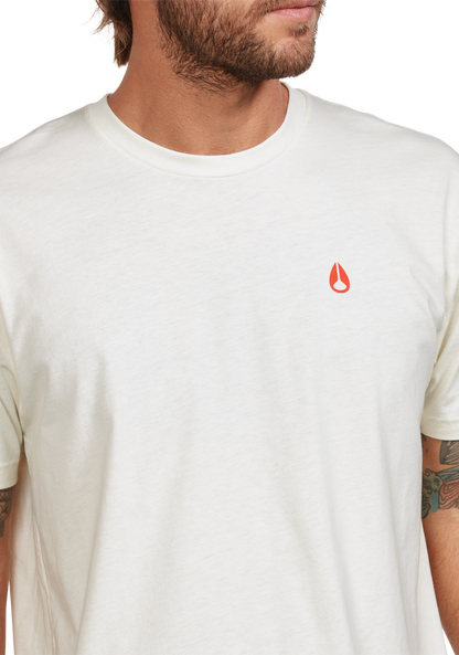 Sparrow Repreve® T-Shirt - Natural / Red View 6