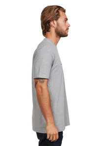 OG Script Eco-Repreve® T-Shirt - Dark Heather Gray / Black View 4