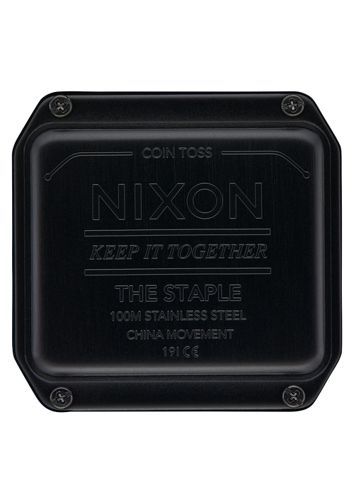 Nixon Staple Black / Gold View 4